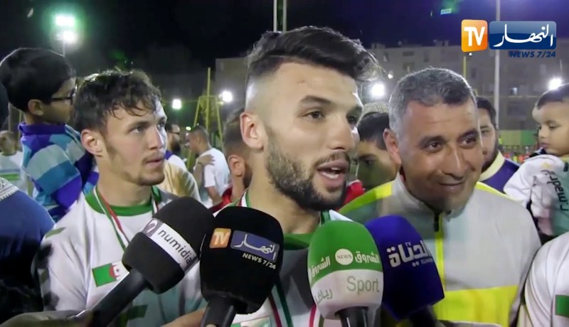 زكرياء نعيجي: أحترم قرار بلماضي بعدم إستدعائي للمنتخب الوطني وسأكون المناصر الأول للخضر في الكان