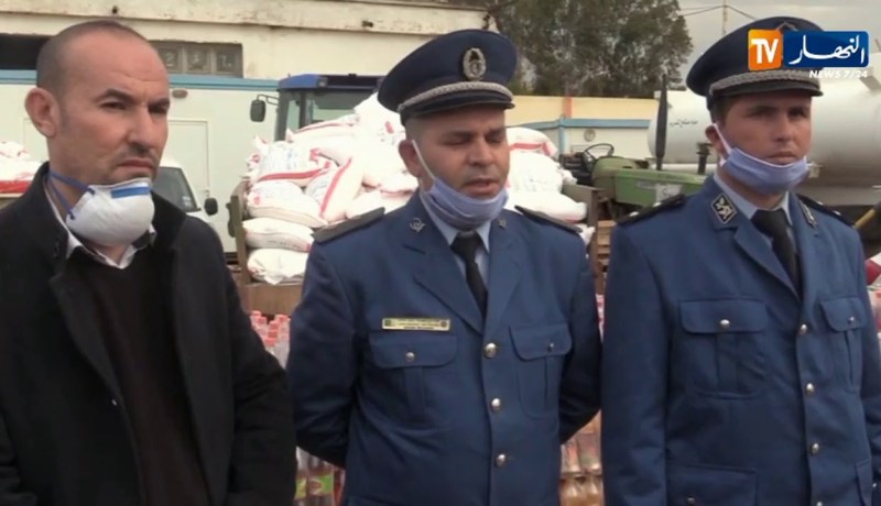 مستغانم/ حجز كمية معتبرة من المواد الغذائية موجهة للإحتكار بسيدي لخضر