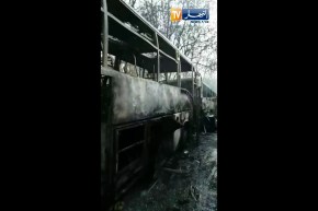 إحتراق خمس حافلات لنقل المسافرين بتمنراست