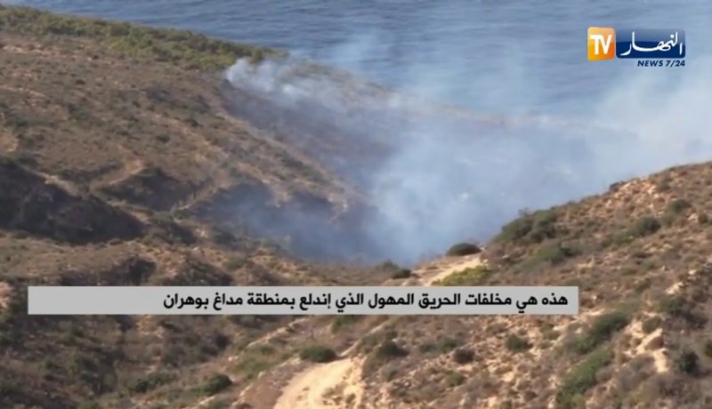 “مباشر من وهران: مخالفات كبيرة وجسيمة خلفتها الحرائق بـ “منطقة مداغ” و”غابة طفراوي