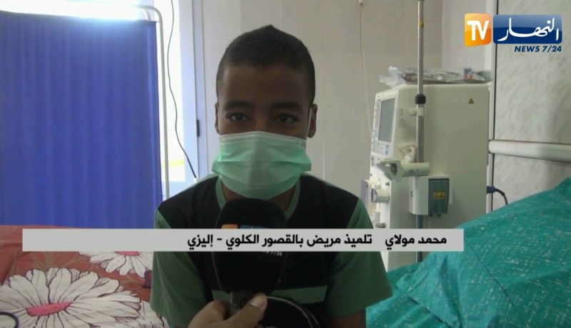 إليزي: تلميذ يجتاز إمتحان “شهادة التعليم المتوسط” بالمستشفى في ظروف جيدة