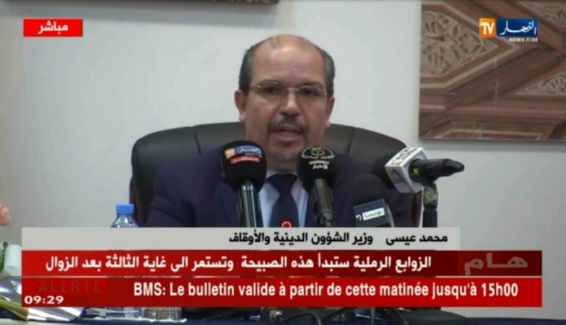 محمدعيسى: الأئمة  المنتدبين في الخارج كانوا في المستوى