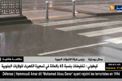 نشرية خاصة للأرصاد الجوية تحذر من أمطار رعدية مصحوبة ببرّد..التفاصيل