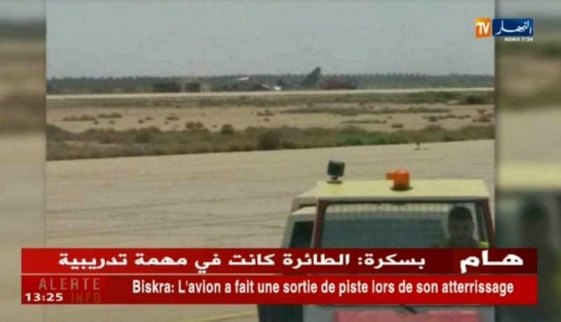 بسكرة: الطائرة إنحرفت على مسارها أثناء هبوطها بأرضية المطار