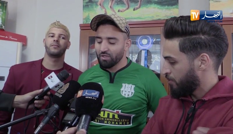 اسامة كوربية يوقع لموسم ونصف لسريع غليزان