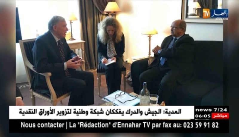 دبلوماسية: مساهل يتحادث مع المبعوث الأممي الخاص إلى الصحراء الغربية في جنيف