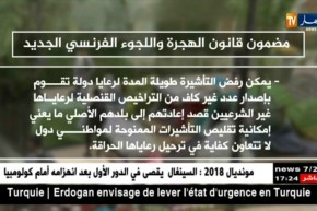 فرنسا: الجزائر في عين قوانين الهجرة واللجوء أكثر تشددا وصرامة