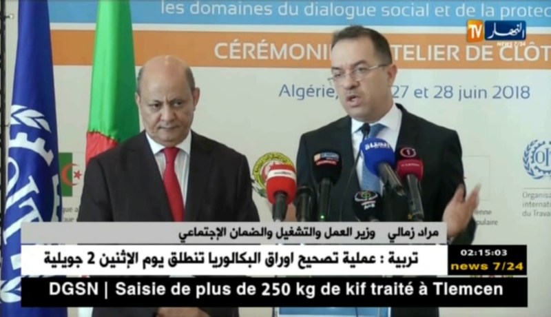 مراد زمالي : عدد الأجانب العاملين في الجزائر يقدر بنحو 90 ألف ..أغلبهم صينيين..!