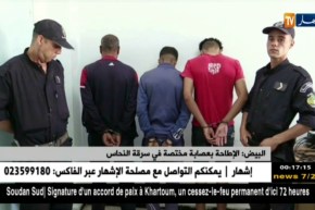 البيض: الإطاحة بعصابة مختصة في سرقة النحاس