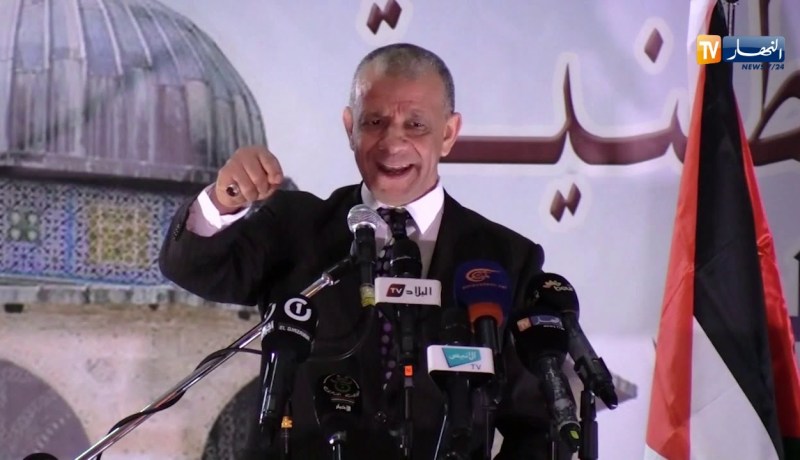 بن قرينة: “أيها الجزائريون يجب أن تصدح حناجرتكم بعبارات التضامن مع فلسطين”