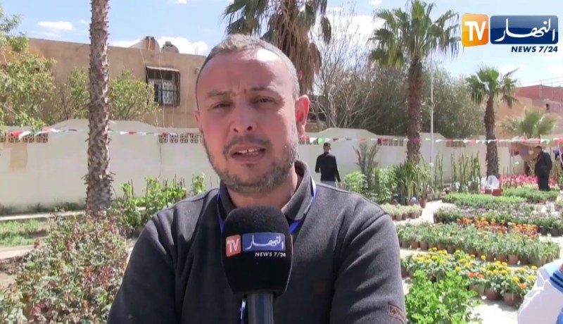 بوسعادة: معرض الأزهار والنباتات المنزلية يستقطب العائلات