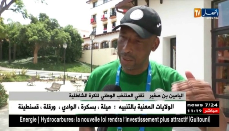 اليامين بن صغير/ “سبب الإخفاق كان بسبب المستوى العالي للبطولة ونقص التحضير”