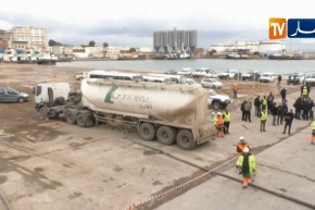 تصدير أول شحنة بـ 37 ألف طن من مادة الكلنكر نحو كوت ديفوار