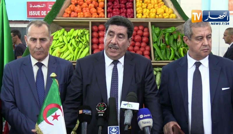 وزير الفلاحة يشرف على إختتام معرض المنتوج و العتاد الفلاحي sipsa