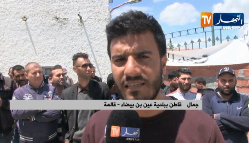 قالمة: سكان بلدية عين بن بيضاء يغلقون مقر البلدية بجدار ويطالبون برحيل رئيسها