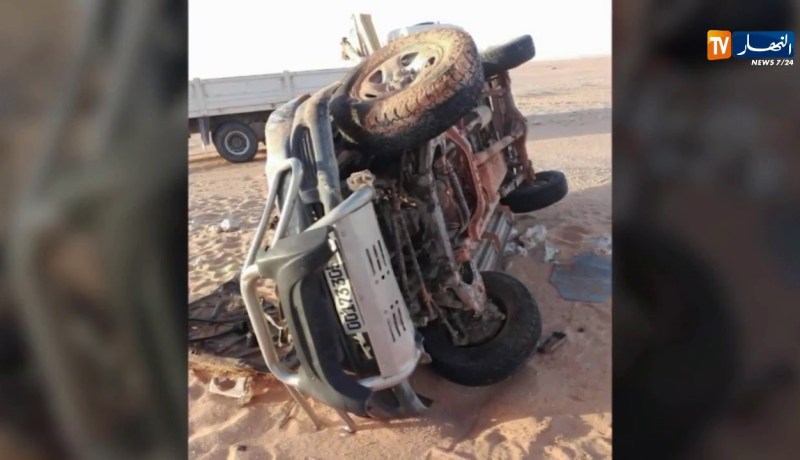 إليزي/ وفاة طفلين في حادث إنقلاب سيارة رباعية الدفع بين منطقة أوهانت وتيافتي