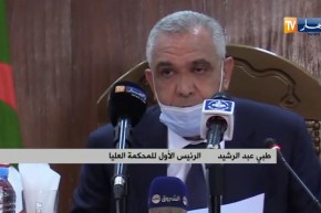 الرئيس الأول للمحكمة العليا: على الجزائريين التحلي بالوعي واليقظة وإدراك رهانات المرحلة الصعبة