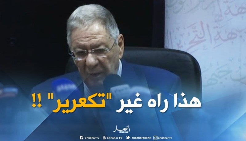 ولد عباس لصحفية سألته عن ترشح سلال للرئاسيات : ” هذا راه غير تكعرير ..!! “