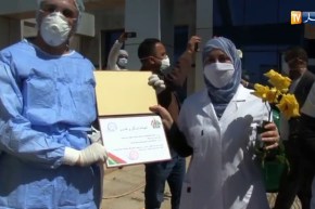 عين تموشنت/ تكريم الطاقم الطبي المكلف بعلاج المصابين بكورونا بمستشفى العامرية