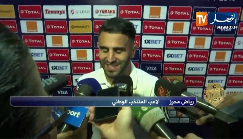 محرز: من الصعب متابعة المباراة على دكة الإحتياط “كنت راح نموت”