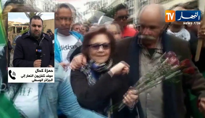 موفد النهار إلى الجزائر الوسطى: “مسيرات سلمية بإصرار..والعنصر النسوي حاضر بقوة”