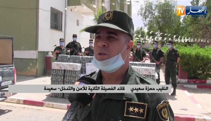 سعيدة: حجز أزيد من 3430 وحدة من المشروبات الكحولية