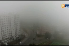 ضباب كثيف يغطي ولاية قسنطينة