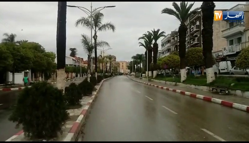 هكذا هي شوارع البليدة الآن بعد يومين من صدور قرار حظر التجوال