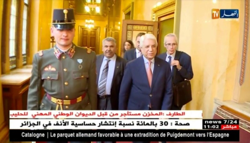 وزير العدل حافظ الأختام الطيب لوح في زيارة إلى المجر