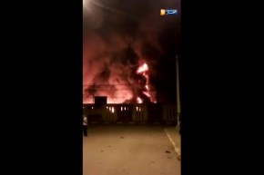 الطارف: حريق مهول يلتهم مخزن بودرة الحليب