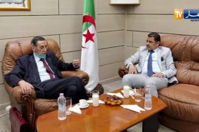 حمزة آل سيد الشيخ يستقبل مستشار رئيس الجمهورية المكلف بالذاكرة والأرشيف