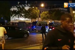 الجزائريون يخرجون في شوارع فرنسا إحتفالا بفوز الخضر على كوت ديفوار