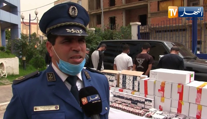 أمن الشلف يطيح بجماعة إجرامية و يحجز أزيد من 63 ألف قرص مهلوس