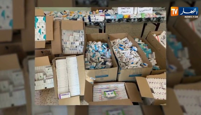 تبسة: تفكيك شبكة إجرامية وحجز 220 ألف قرص مهلوس