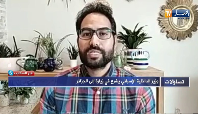 بشير محمد لحسن: الجزائر شريك إستراتيجي لإسبانيا و دورها في الملف الليبي عزز موقعها الإقليمي