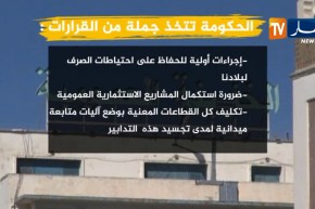 الحكومة تتخذ جملة من الإجراءات لحماية المؤسسات