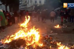 أعمال شغب وتخريب للسيارات بعد المسيرات السلمية بالعاصمة