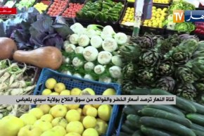 قناة النهار ترصد أسعار الخضر والفواكه من سوق الفلاح بولاية سيدي بلعباس