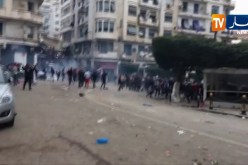 مجهولون يحاولون القيام بأعمال شغب عقب إنتهاء المسيرات السلمية
