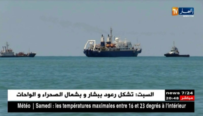 وصول الباخرة المكلفة بوضع كابل الأنترنت البحري بين العاصمة و وهران