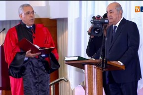 الرئيس المنتخب “عبد المجيد تبون” يؤدي اليمين الدستورية