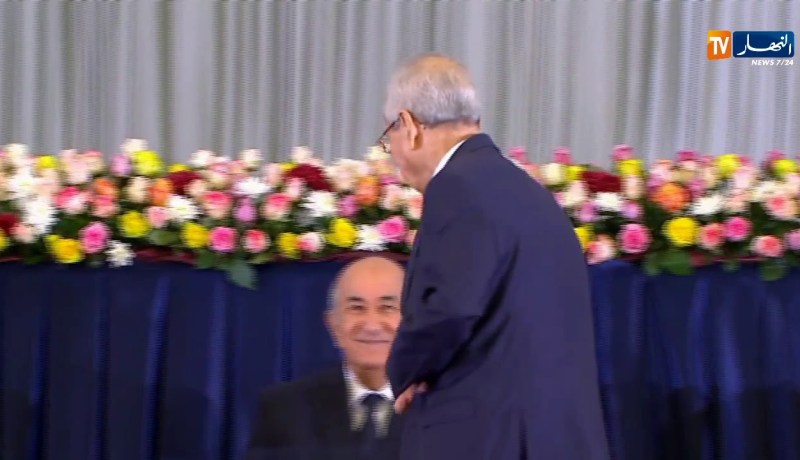 مراسم تأدية اليمين الدستورية لرئيس الجمهورية “عبد المجيد تبون”