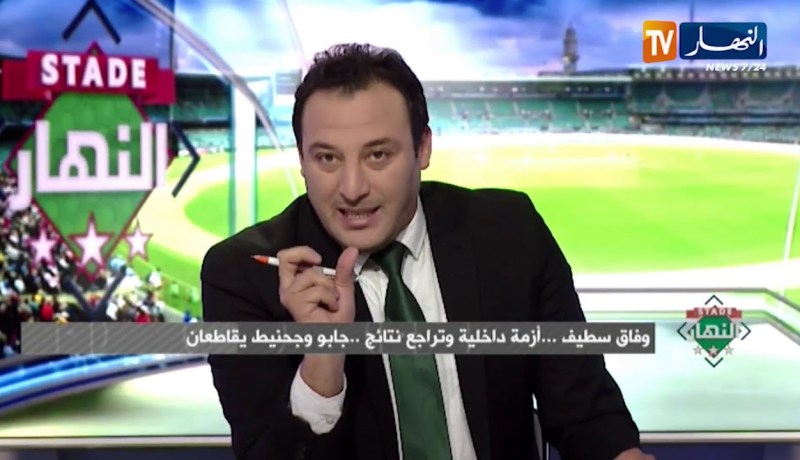 ستاد النهار: وفاق سطيف يختنق وحمار يتهم معارضيه باحداث الفوضى