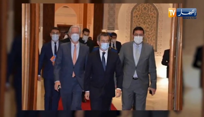 وزير الداخلية الفرنسي في زيارة إلى الجزائر