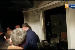 ميهوبي يزور المتحف الوطني للآثار بعد تعرضه للتخريب بعد المسيرة السلمية