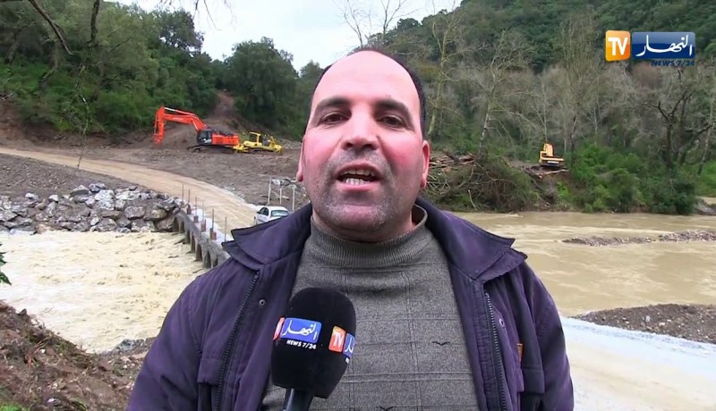 جيجل/ مقاولون ينجزون جسرا بالتطوع في 5 أيام..بوراوي بلهداف تعود إليها الحياة