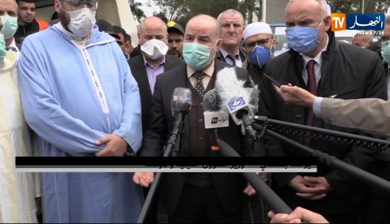 بلمهدي: “إستمرارية إلقاء الدروس للأئمة عبر الفضاء الأزرق طيلة شهر رمضان”