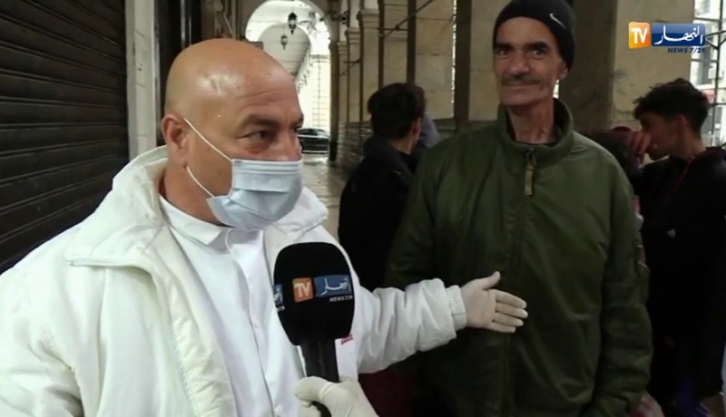 حملة للتكفل بالأشخاص دون مأوى بأحياء العاصمة من طرف مديرية النشاط الإجتماعي