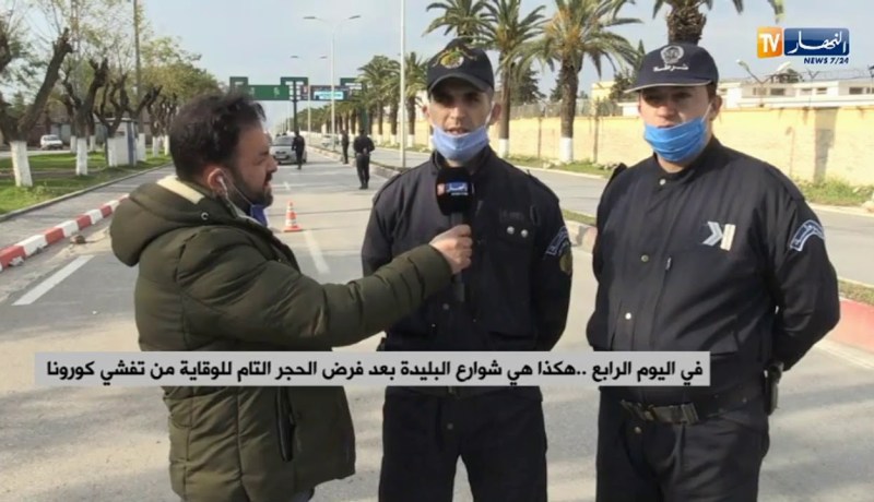 رصد أجواء الحجر الصحي لليوم الرابع على التوالي في شوارع ولاية البليدة