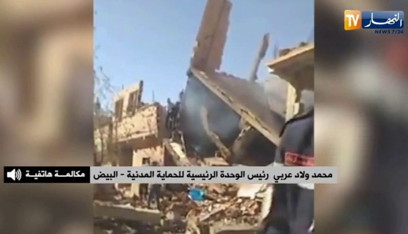 “الحماية المدنية بالبيض :” 5 وفيات لحد اللحظة جراء حادث إنفجار الغاز بالرقاصة